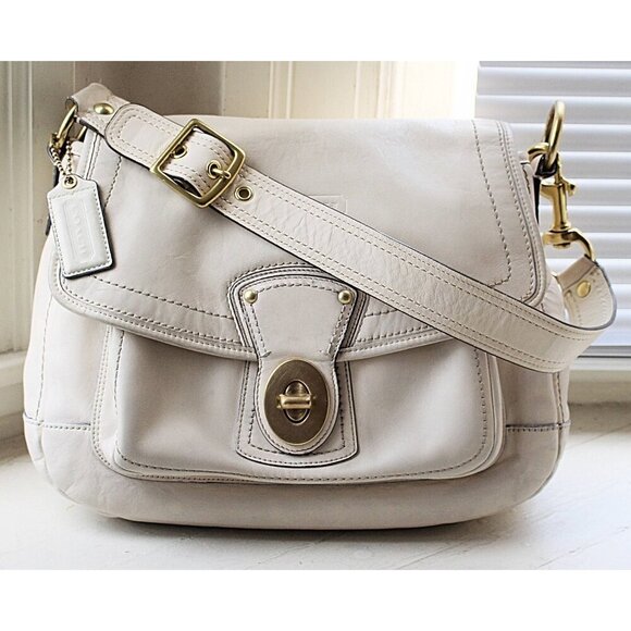 Coach Handbags - Coach Vintage - Legacy Ali Shoulder Bag F12854 - Anniversary Bag, Lots of Brass!